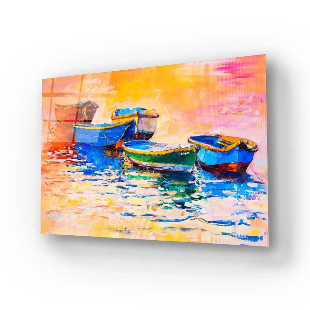 Brunette Woman Glass Wall Art - DIY - CreoGlass®