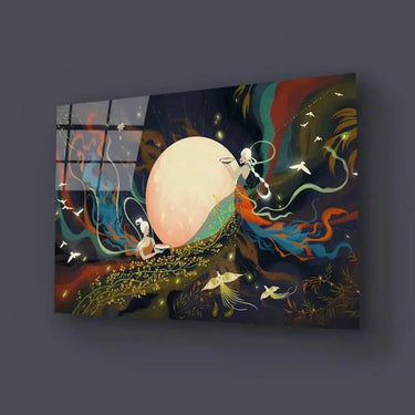 Flyingfairy Dunhuang Style Glass Wall Art - DIY - CreoGlass®