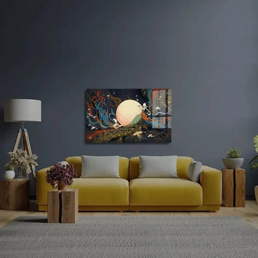 Flyingfairy Dunhuang Style Glass Wall Art - DIY - CreoGlass®