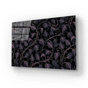 Neon Floral Pattern Glass Wall Art - DIY - CreoGlass®