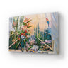 Oil Painting Garden View Bedroom Glass Wall Art - DIY - CreoGlass®