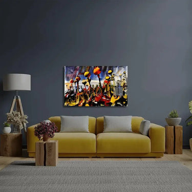 Opium Poppy Glass Wall Art - DIY - CreoGlass®