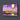 Abstract purple and gold landscape art with glowing moon, modern wall decor for luxury interiors