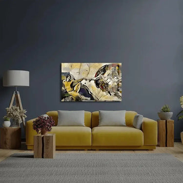 Reproduction Adam Fresco Michelangelo Style Picasso Glass Wall Art - DIY - CreoGlass®