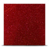 Sparkling red decorative glass panel with glitter finish for luxury interiors