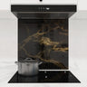 Golden - Black Opera Splashback - DIY - CreoGlass®