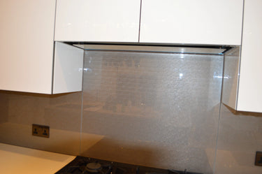 Pewter Grey – Italian Splashback – Bespoke - CreoGlass®