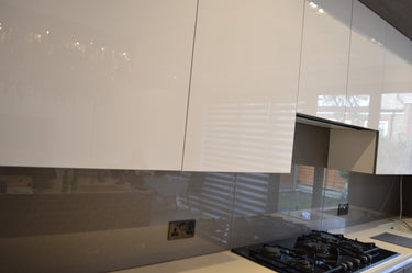 Pewter Grey – Italian Splashback – Bespoke - CreoGlass®