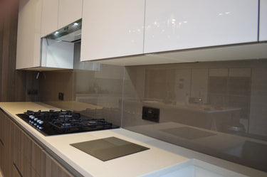 Pewter Grey – Italian Splashback – Bespoke - CreoGlass®