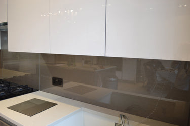 Pewter Grey – Italian Splashback – Bespoke - CreoGlass®