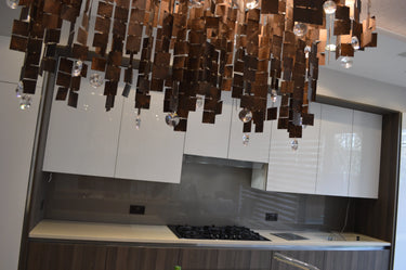 Pewter Grey – Italian Splashback – Bespoke - CreoGlass®