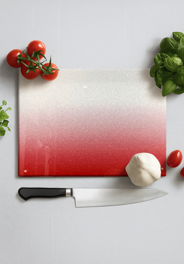 Red to White DIY Splashback and Chopping Board - Bundle - CreoGlass®