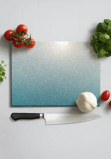 Teal to White DIY Splashback and Chopping Board - Bundle - CreoGlass®