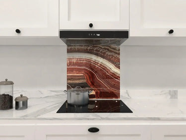 Original - Onyx Fantastico Splashback - DIY - CreoGlass®