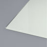 Bespoke architectural glass panel with polished edge, ideal for luxury residential or commercial projects.