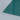 Teal architectural glass panel with polished edge, ideal for bespoke commercial or residential projects.