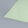 Bespoke architectural glass panel with sleek edge detail for modern interiors