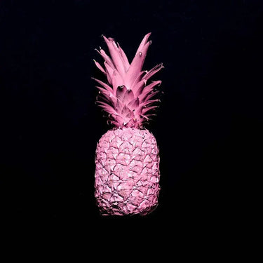 Pink Pineapple Printed Glass Splashback - DIY - CreoGlass®