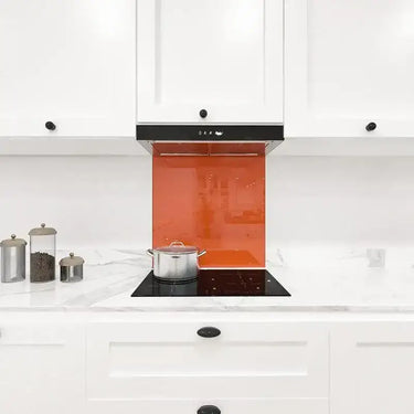 Pure Orange DIY Splashback and Chopping Board - Bundle - CreoGlass®