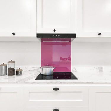 Telemagenta Colour Glass Splashback - DIY - CreoGlass®