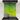 Modern kitchen stovetop with stainless steel pot and colorful green-yellow vortex backsplash