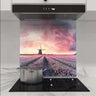 Windmill and Tulips Printed Glass Splashback - DIY - CreoGlass®