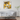 Contemporary living room with a yellow and white floral glass wall art 