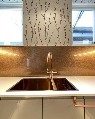 100% Fine Sparkle Splashbacks - CreoGlass®