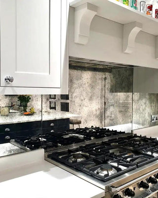 Antique Toughened Mirror Splashbacks - CreoGlass®