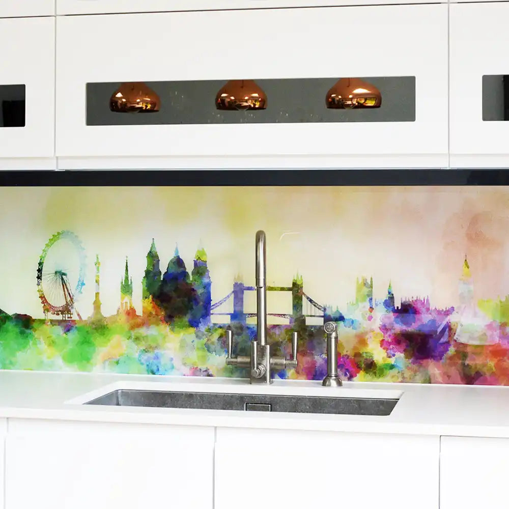 Cityscape Printed Splashbacks - CreoGlass®