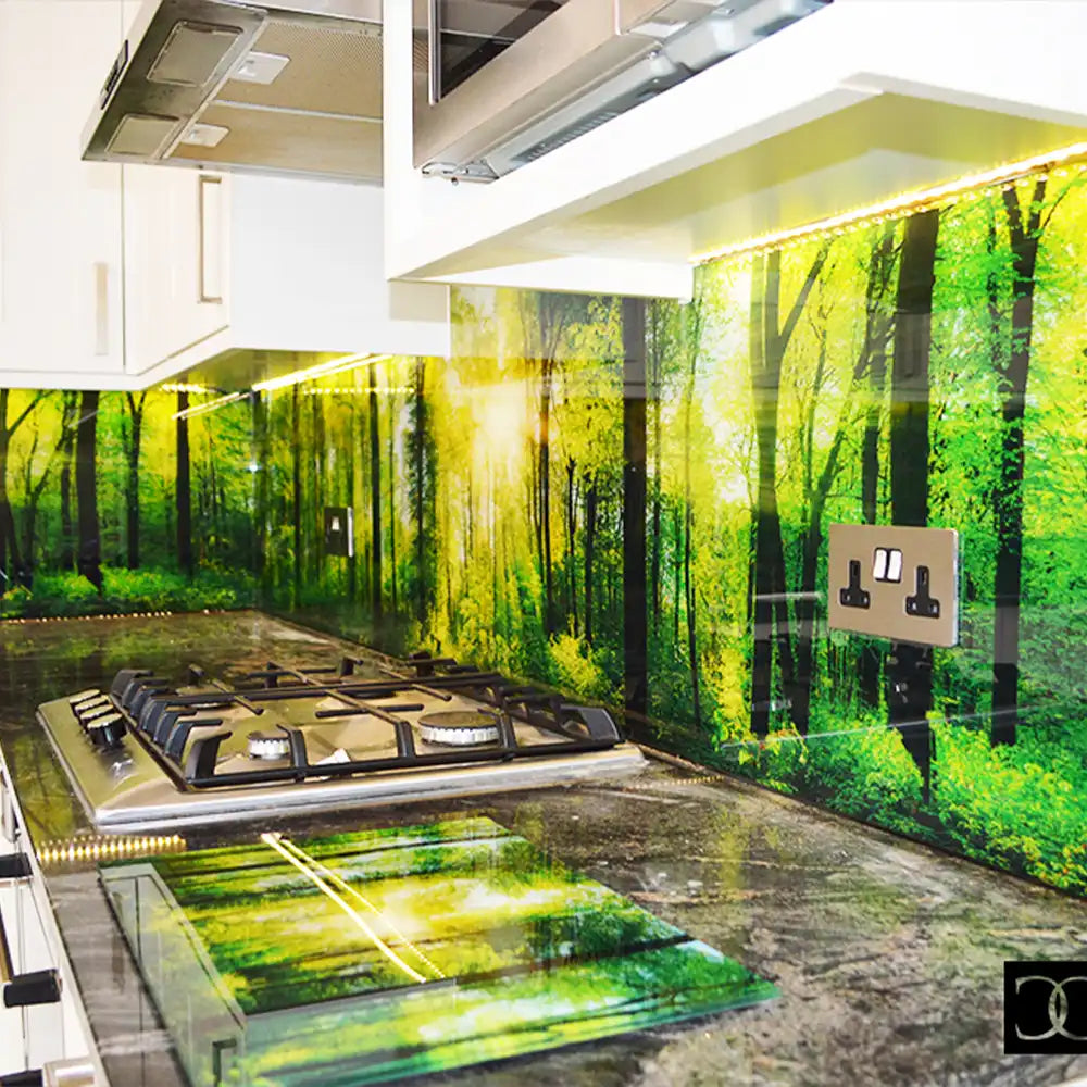 Landscape Printed Splashbacks - CreoGlass®