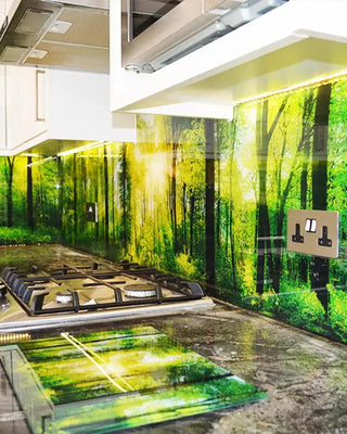 Landscape Printed Splashbacks - CreoGlass®
