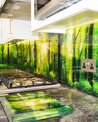 Landscape Printed Splashbacks - CreoGlass®