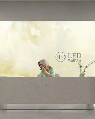 LED Backlit Feature Walls - CreoGlass®