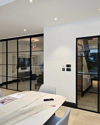 Double Sliding Glass Doors - CreoGlass®