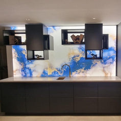 LED Backlit Splashbacks - CreoGlass®