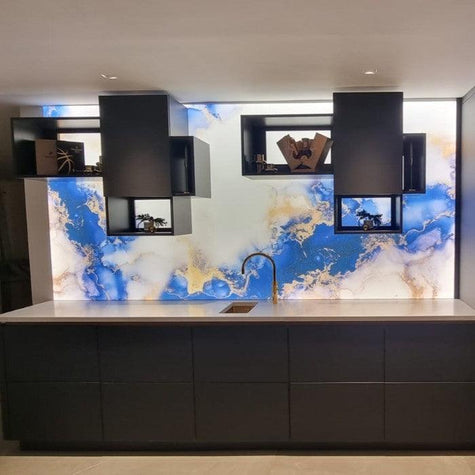LED Backlit Splashbacks - CreoGlass®