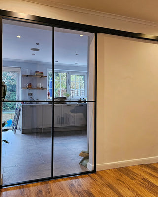 Single Sliding Glass Doors - PMF - CreoGlass®