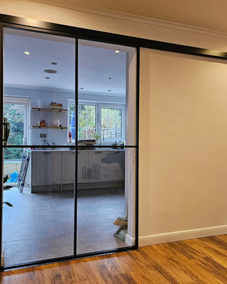 Single Sliding Glass Doors - PMF - CreoGlass®