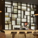 "White Onyx" - LED Backlit Glass Splashback - Bespoke - CreoGlass®