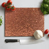 100% Luxury Copper Glass Chopping Board and Placemat - CreoGlass®