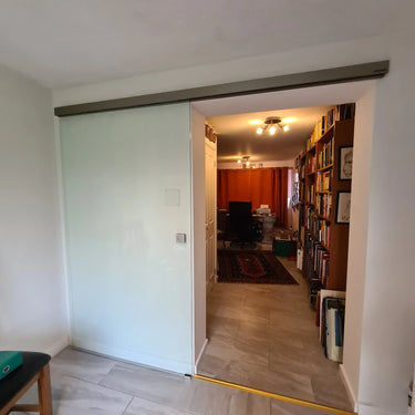 Crystal Glide - Single Sliding Glass Door - Frameless - CreoGlass®