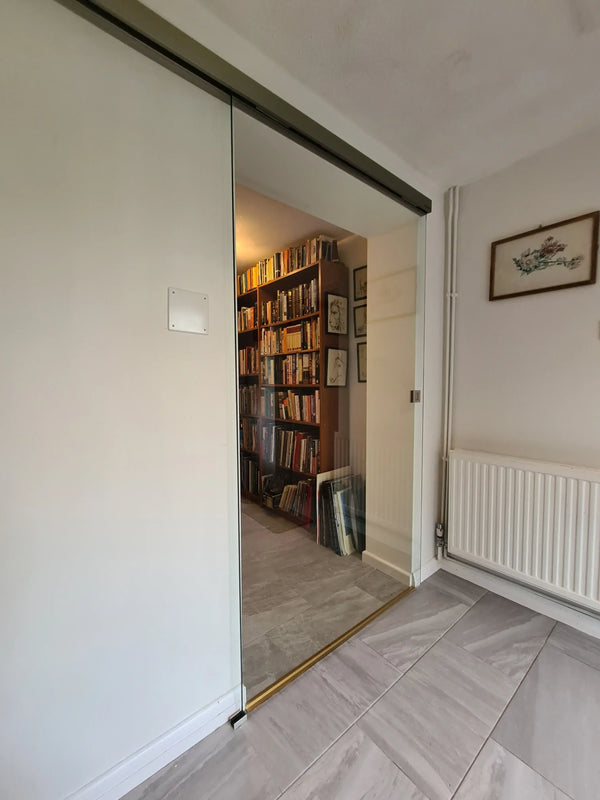 Single Sliding Doors - Frameless