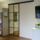 Loft Grid – Single Sliding Glass Door – PMF - CreoGlass®