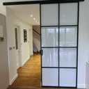 Loft Grid – Single Sliding Glass Door – PMF - CreoGlass®