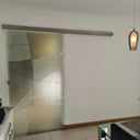 Eclipse Curve - Single Sliding Glass Door - Frameless - CreoGlass®