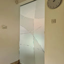 Eclipse Curve - Single Sliding Glass Door - Frameless - CreoGlass®