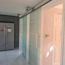 Horizon Frost - Single Sliding Glass Door - Frameless - CreoGlass®