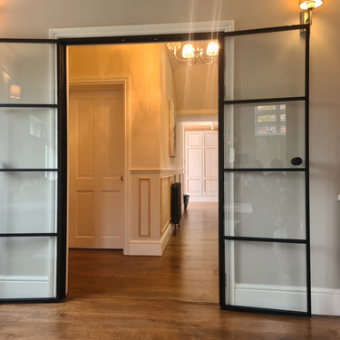 Serene Line – Double Hinged Door with Knob and Frame - PMF