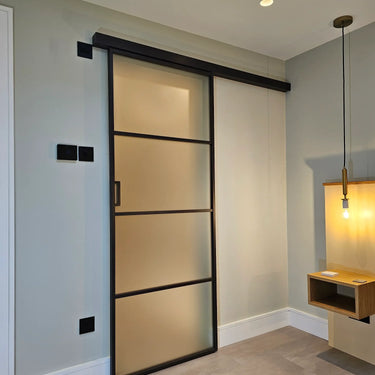 Lumi Frost – Single Sliding Glass Door – PMF - CreoGlass®